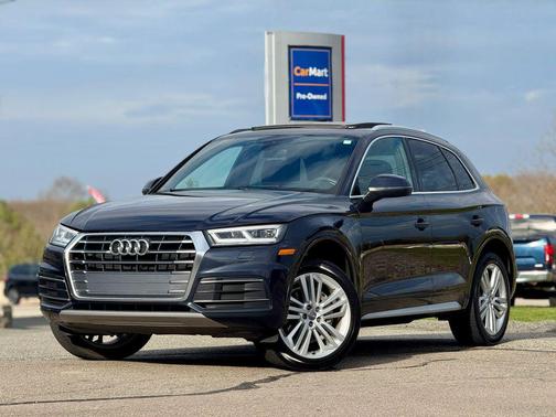 Gray 2018 Audi Q5 2.0T Tech Premium
