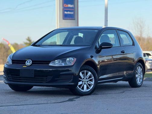 Black 2016 Volkswagen Golf TSI S 2-Door