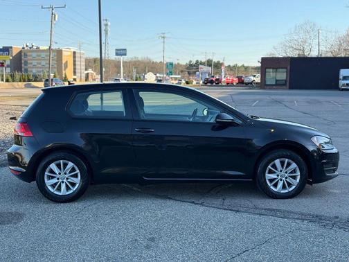 Black 2016 Volkswagen Golf TSI S 2-Door