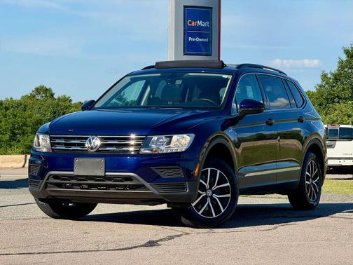 Blue 2021 Volkswagen Tiguan 2.0T SE 4MOTION