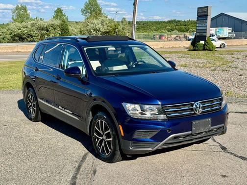 Blue 2021 Volkswagen Tiguan 2.0T SE 4MOTION