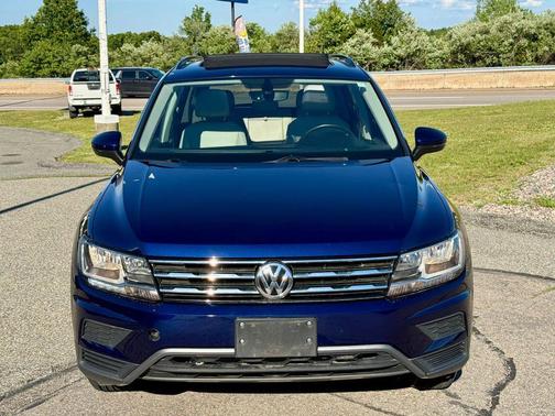 Blue 2021 Volkswagen Tiguan 2.0T SE 4MOTION