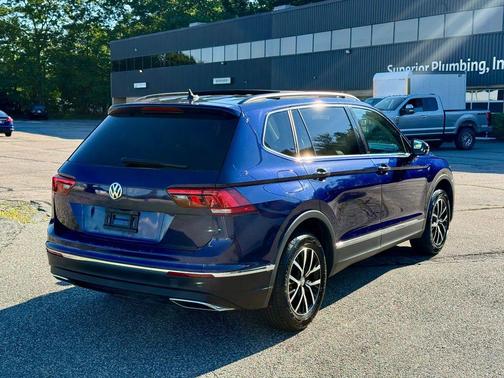 Blue 2021 Volkswagen Tiguan 2.0T SE 4MOTION