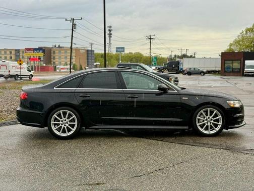 Black 2017 Audi A6 3.0T Premium Plus