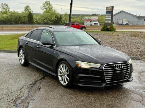 Black 2017 Audi A6 3.0T Premium Plus