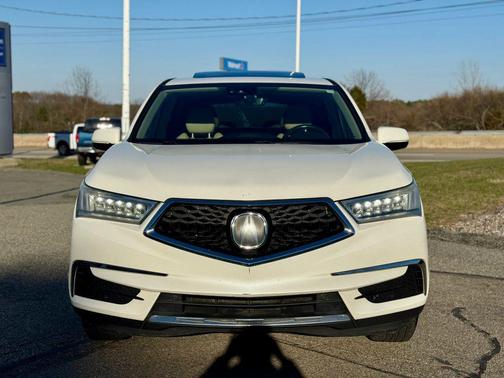 White Diamond Pearl 2017 Acura MDX 3.5L w/Technology Package