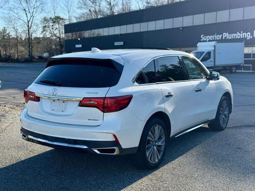 White Diamond Pearl 2017 Acura MDX 3.5L w/Technology Package