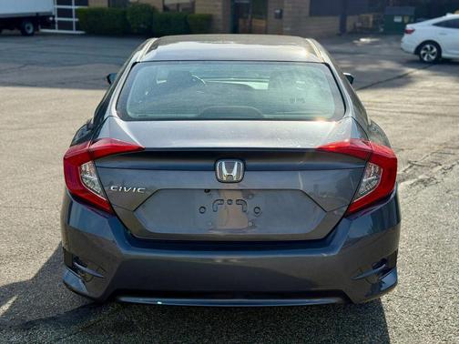 Modern Steel Metallic 2016 Honda Civic LX