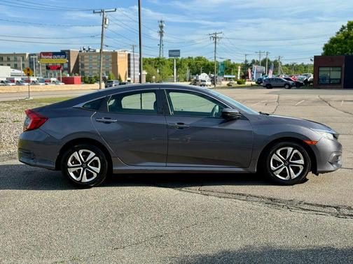Modern Steel Metallic 2016 Honda Civic LX