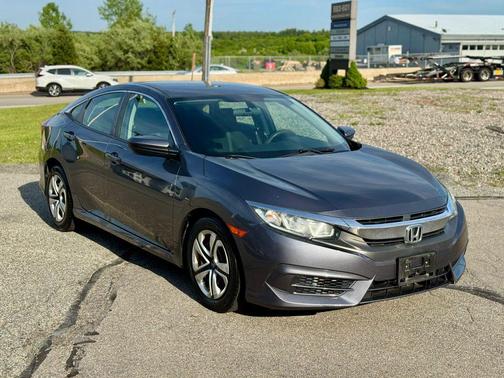 Modern Steel Metallic 2016 Honda Civic LX
