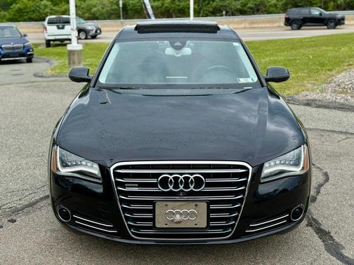 Black 2014 Audi A8 L 4.0T