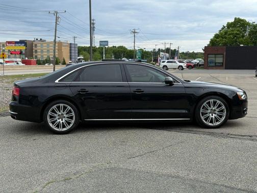 Black 2014 Audi A8 L 4.0T