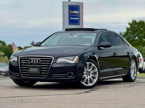 Black 2014 Audi A8 L 4.0T