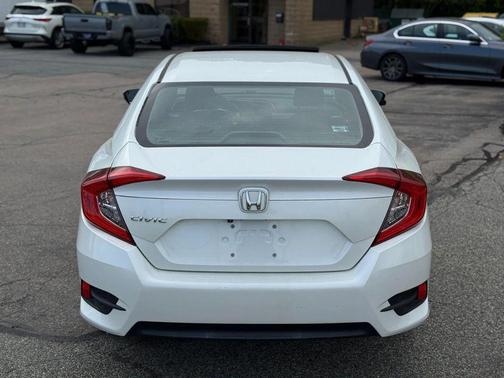 White 2016 Honda Civic EX