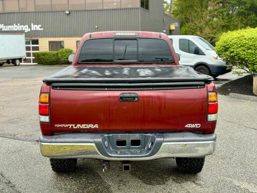 Red 2003 Toyota Tundra SR5