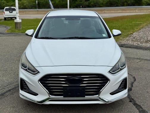 Quartz White Pearl 2018 Hyundai SONATA SEL