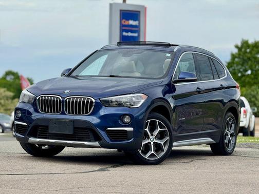 Blue 2017 BMW X1 xDrive 28i
