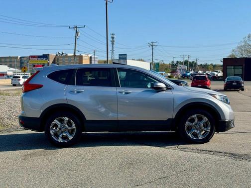 Lunar Silver Metallic 2018 Honda CR-V EX-L