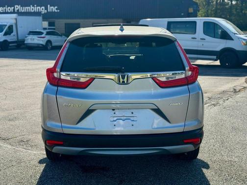 Lunar Silver Metallic 2018 Honda CR-V EX-L