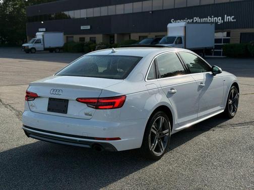 White 2017 Audi A4 2.0T Premium Plus