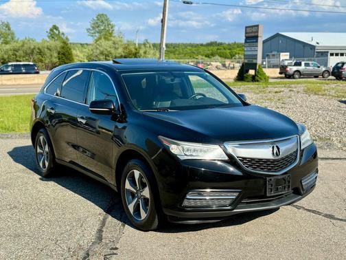 Crystal Black Pearl 2016 Acura MDX SH-AWD