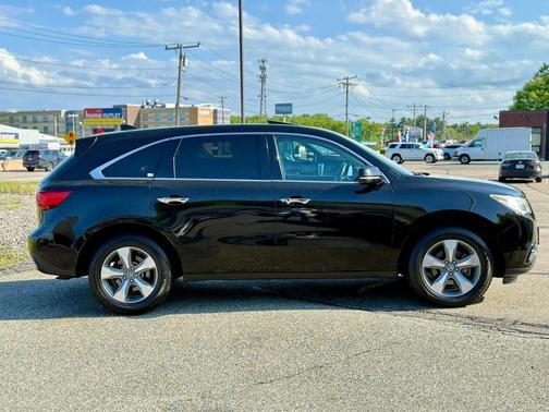 Crystal Black Pearl 2016 Acura MDX SH-AWD