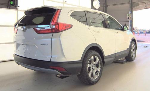White Diamond Pearl 2018 Honda CR-V EX-L
