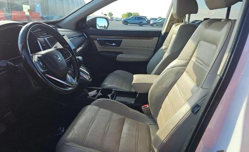 White Diamond Pearl 2018 Honda CR-V EX-L