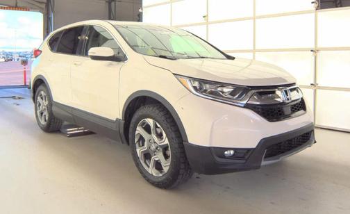 White Diamond Pearl 2018 Honda CR-V EX-L