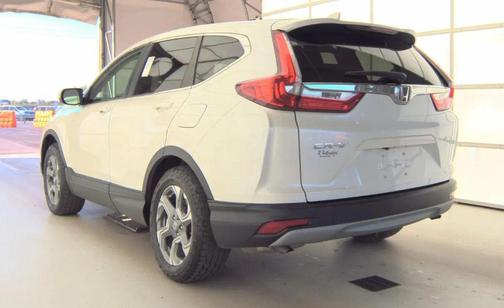 White Diamond Pearl 2018 Honda CR-V EX-L
