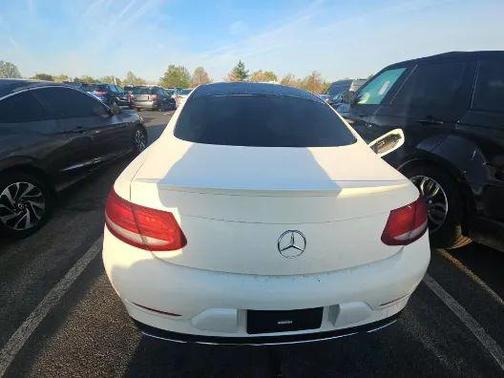 White 2017 Mercedes-Benz C-Class C 300 Coupe 2D