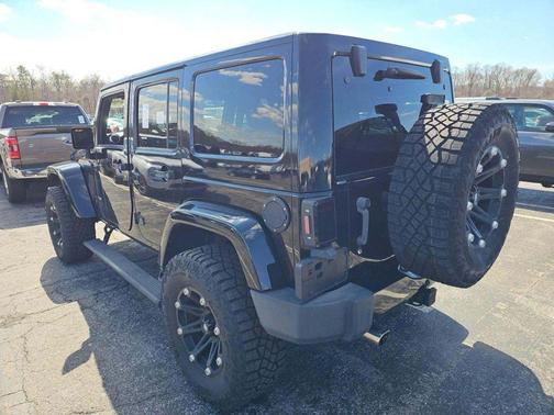 Black Clearcoat 2014 Jeep Wrangler Unlimited Sahara