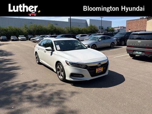 Platinum White Pearl 2018 Honda Accord EX-L