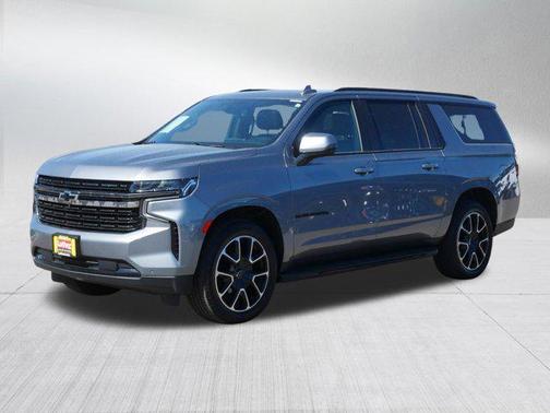 Satin Steel Metallic 2022 Chevrolet Suburban RST