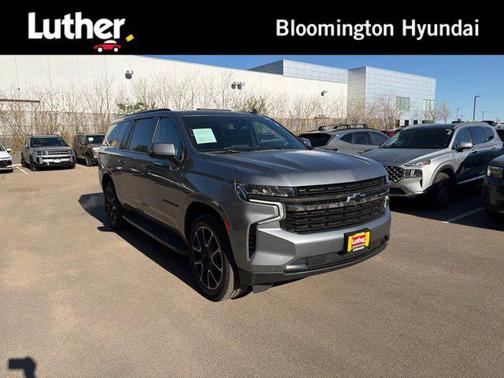 Satin Steel Metallic 2022 Chevrolet Suburban RST