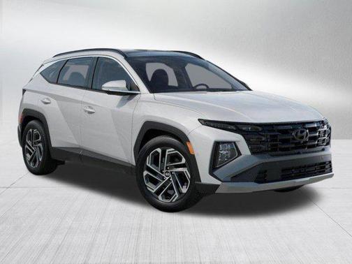Creamy White Pearl 2026 Hyundai TUCSON Hybrid Limited