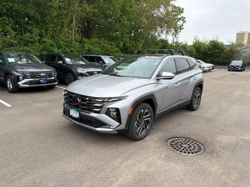 Shimmering Silver 2026 Hyundai TUCSON Hybrid Limited
