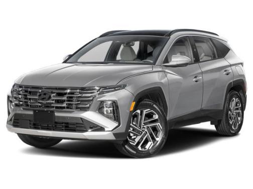 Shimmering Silver 2026 Hyundai TUCSON Hybrid Limited