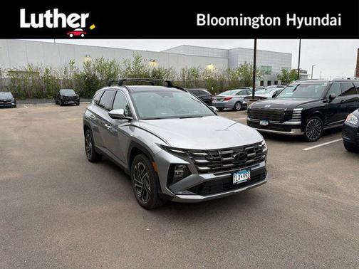 Shimmering Silver 2026 Hyundai TUCSON Hybrid Limited