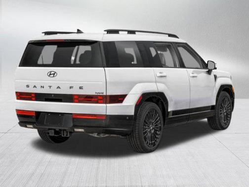 Serenity White 2026 Hyundai SANTA FE HEV Calligraphy