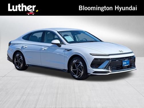 Serenity White 2026 Hyundai SONATA SEL