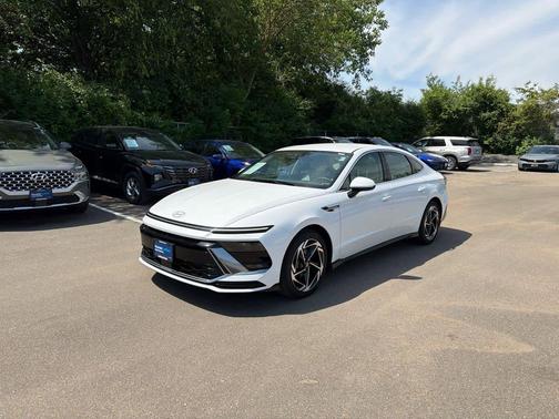 Serenity White 2026 Hyundai SONATA SEL