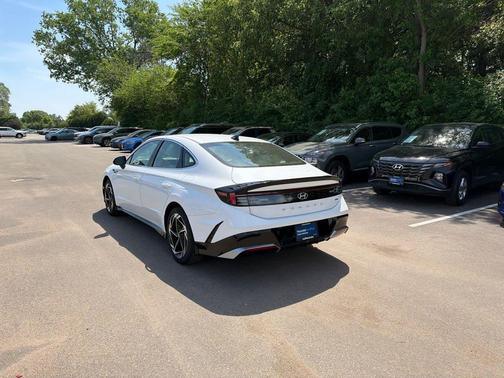 Serenity White 2026 Hyundai SONATA SEL