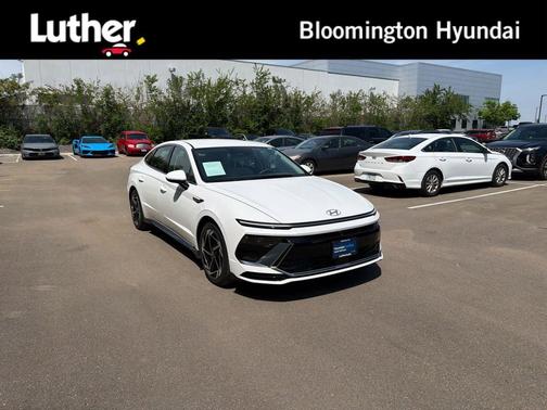 Serenity White 2026 Hyundai SONATA SEL