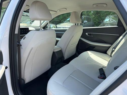 Serenity White 2026 Hyundai SONATA SEL