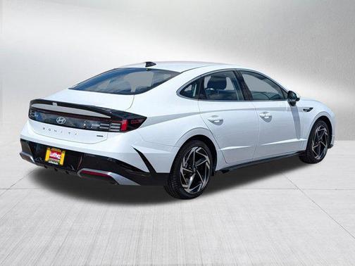 Serenity White 2026 Hyundai SONATA SEL