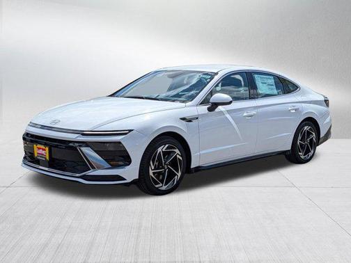 Serenity White 2026 Hyundai SONATA SEL