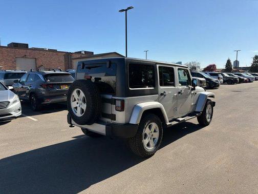 Bright Silver Metallic Clearcoat 2012 Jeep Wrangler Unlimited Sahara