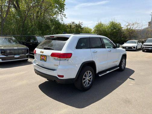 Bright White Clearcoat 2014 Jeep Grand Cherokee Limited