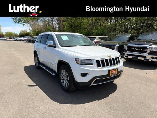 Bright White Clearcoat 2014 Jeep Grand Cherokee Limited